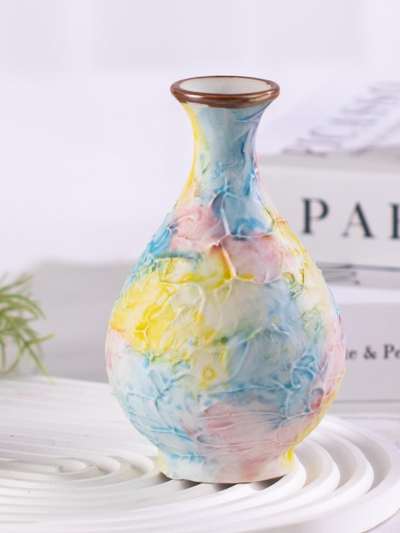colorful ceramic vase for modern home decor