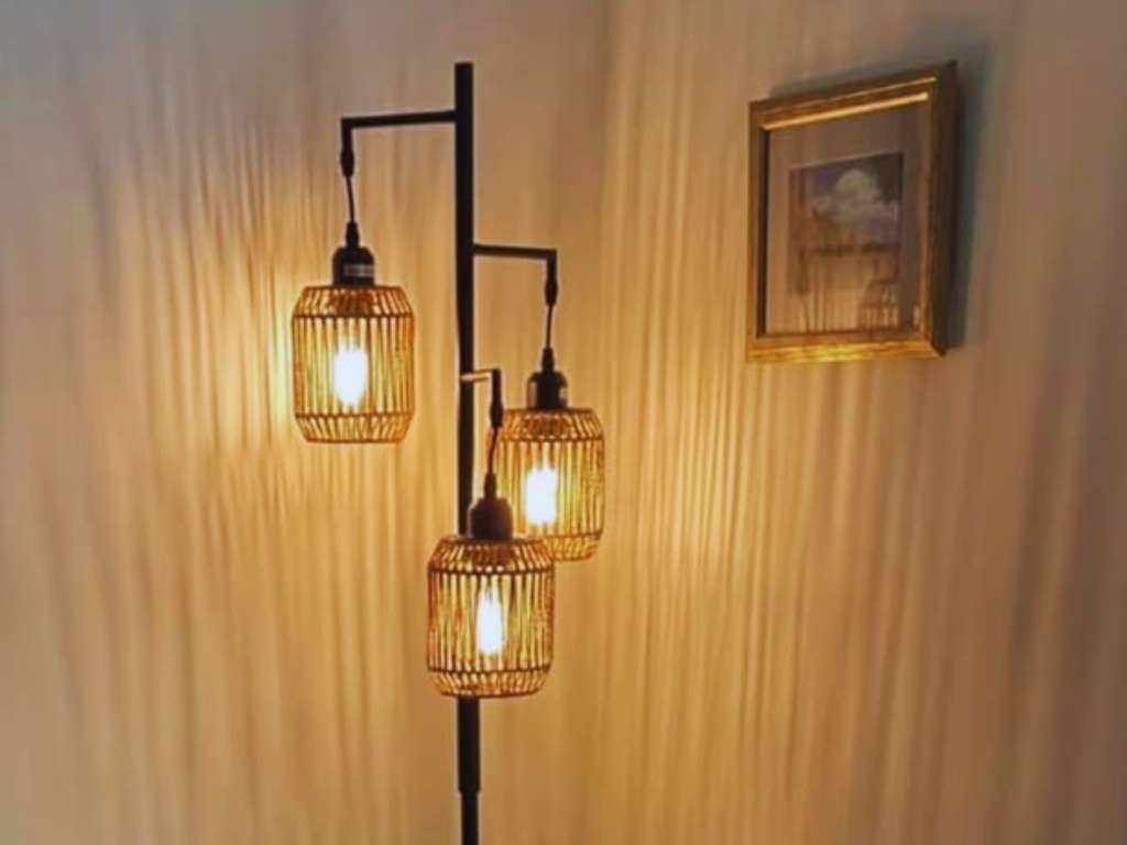 dimmable floor lamp for cozy living room