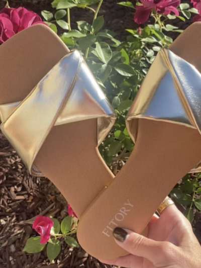 flat sandals with soft sole for everyday wear